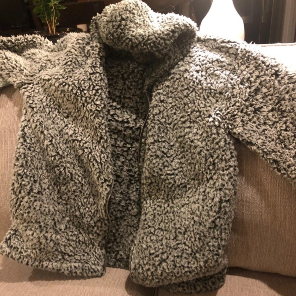 Love Tree Grey Fleece Hoodie